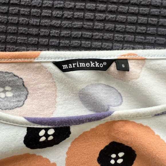 Marimekko basic dress with great colors and pattern - Picture 3 of 7